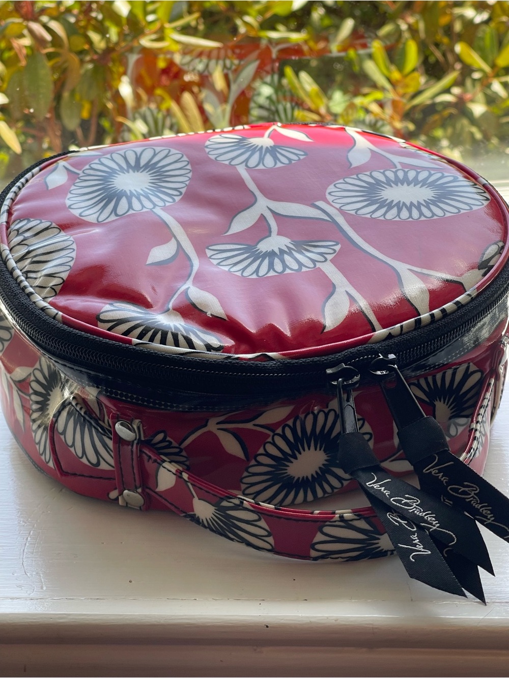 Vera Bradley cosmetic travel bag